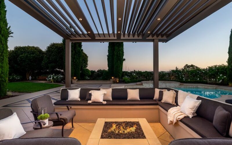 Enhance your living experience with a new Struxure outdoor luxury pergola